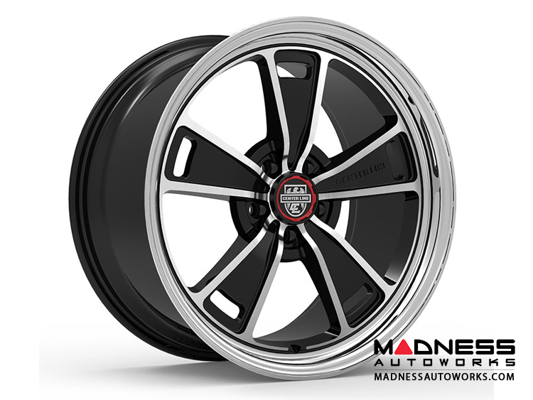 Custom Wheels by Centerline Alloy - MM1MB - Gloss Black w/ Machined Face
